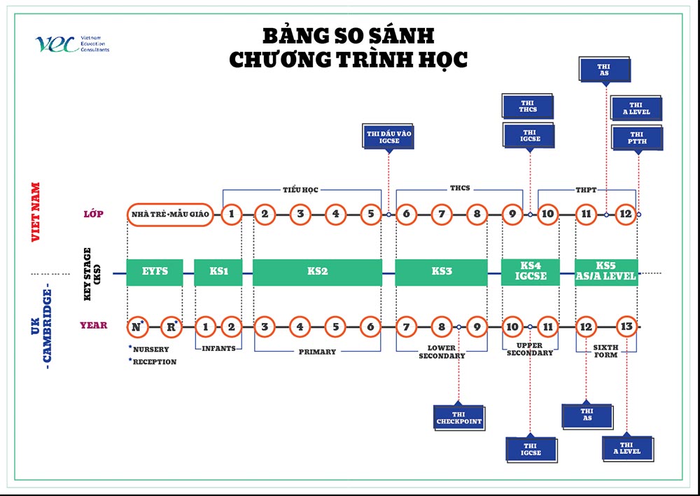 Tìm hiểu về chương trình Cambridge và chứng chỉ IGCSE trong hệ song bằng Cambridge THCS tại VN