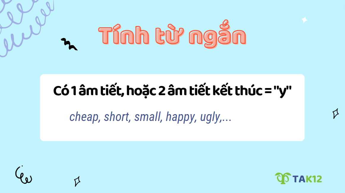 Tính từ ngắn