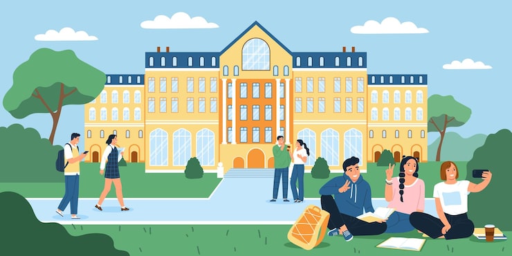 University illustration Images - Free Download on Freepik