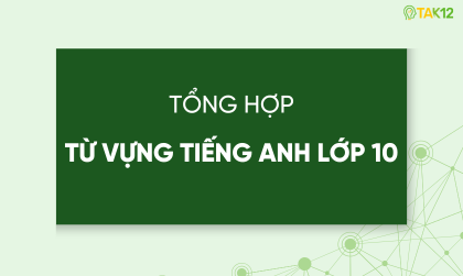 Từ vựng Tiếng Anh lớp 10