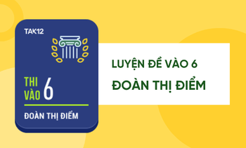 Luyện đề 3 môn vào 6 Đoàn Thị Điểm