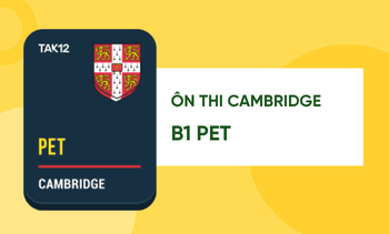 Cambridge B1 PET