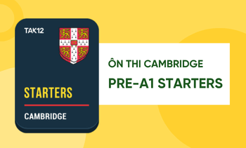 Cambridge Pre A1 Starters