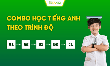 Bộ chương trình học Tiếng Anh theo trình độ