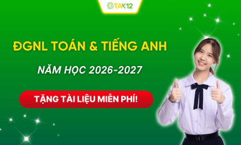 Đánh giá năng lực Toán & Tiếng Anh năm học 2026-2027