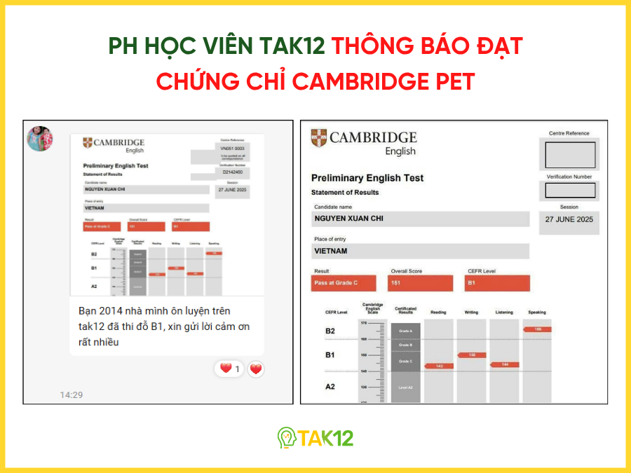 Phản hồi &ocirc;n thi IELTS