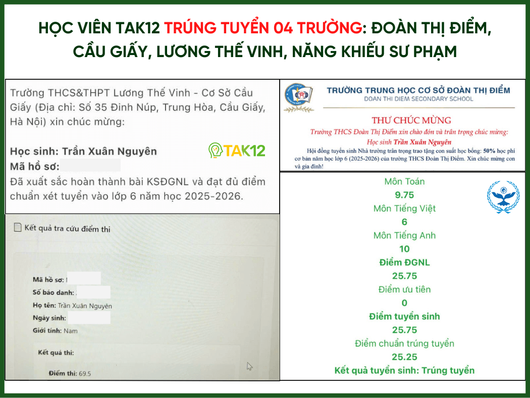 Phản hồi học tốt toán