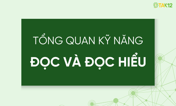 Tổng quan kĩ năng đọc hiểu