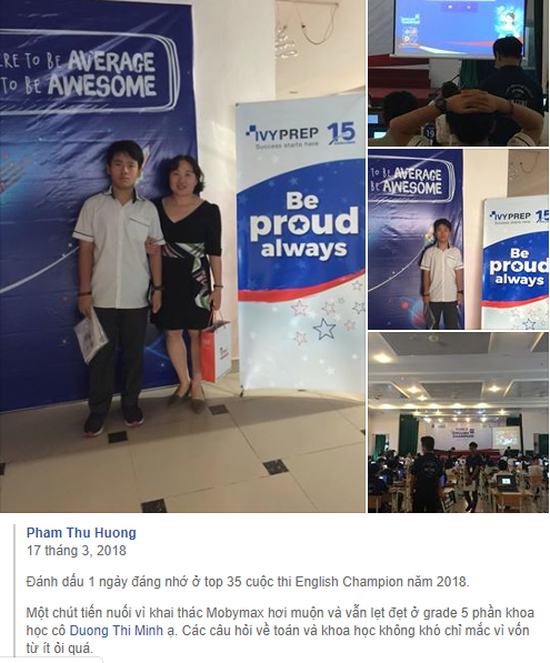 Chị Hường chia sẻ kinh nghiệm thi English Champion 2018