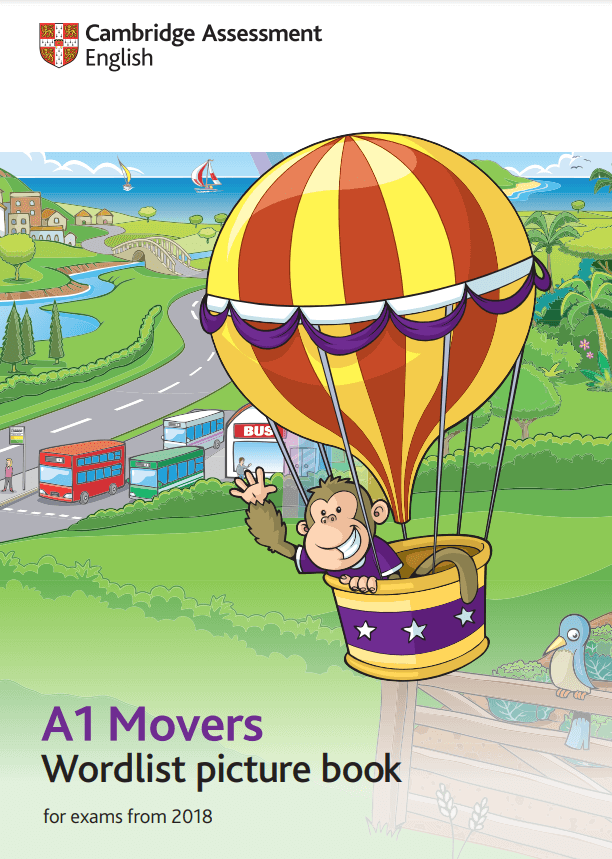 Sách A1 Movers - Wordlist picture book