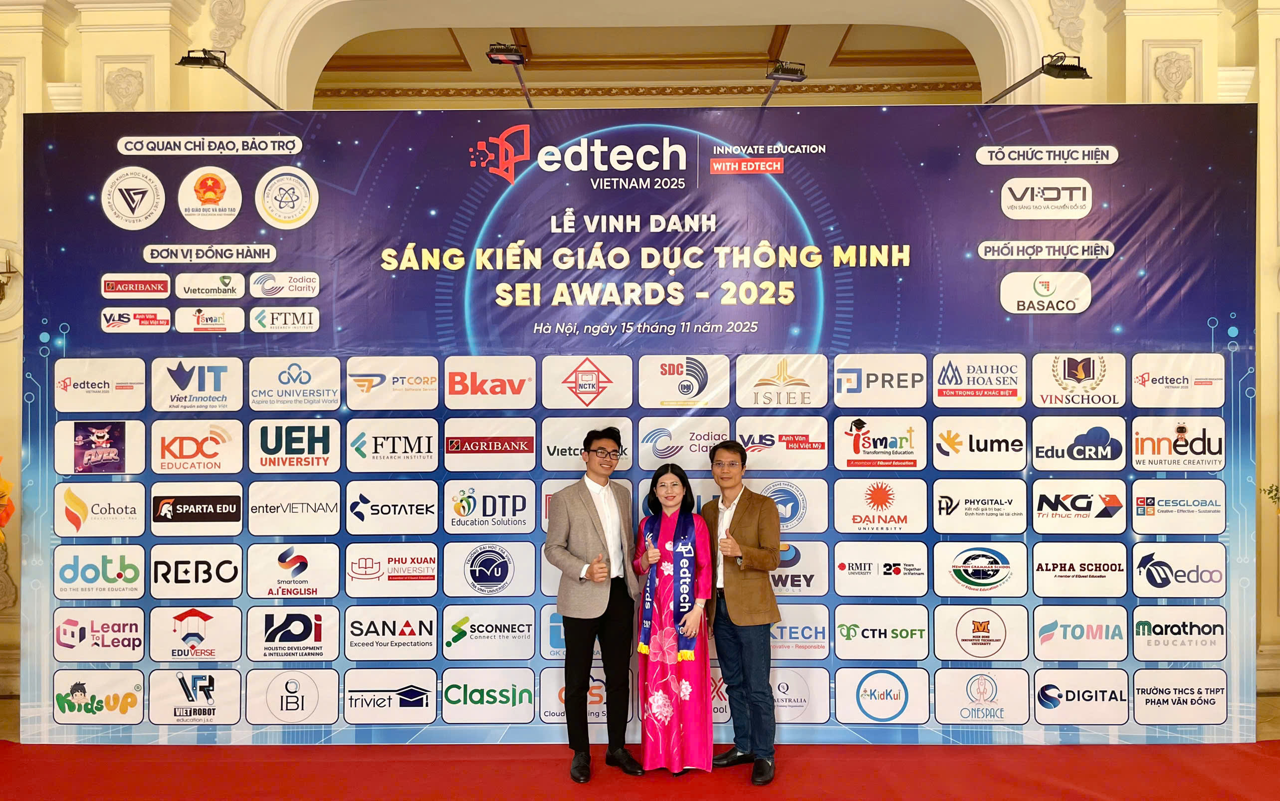 CTH Soft và chứng nhận "Sáng kiến giáo dục thông minh" tại SEI Awards 2025