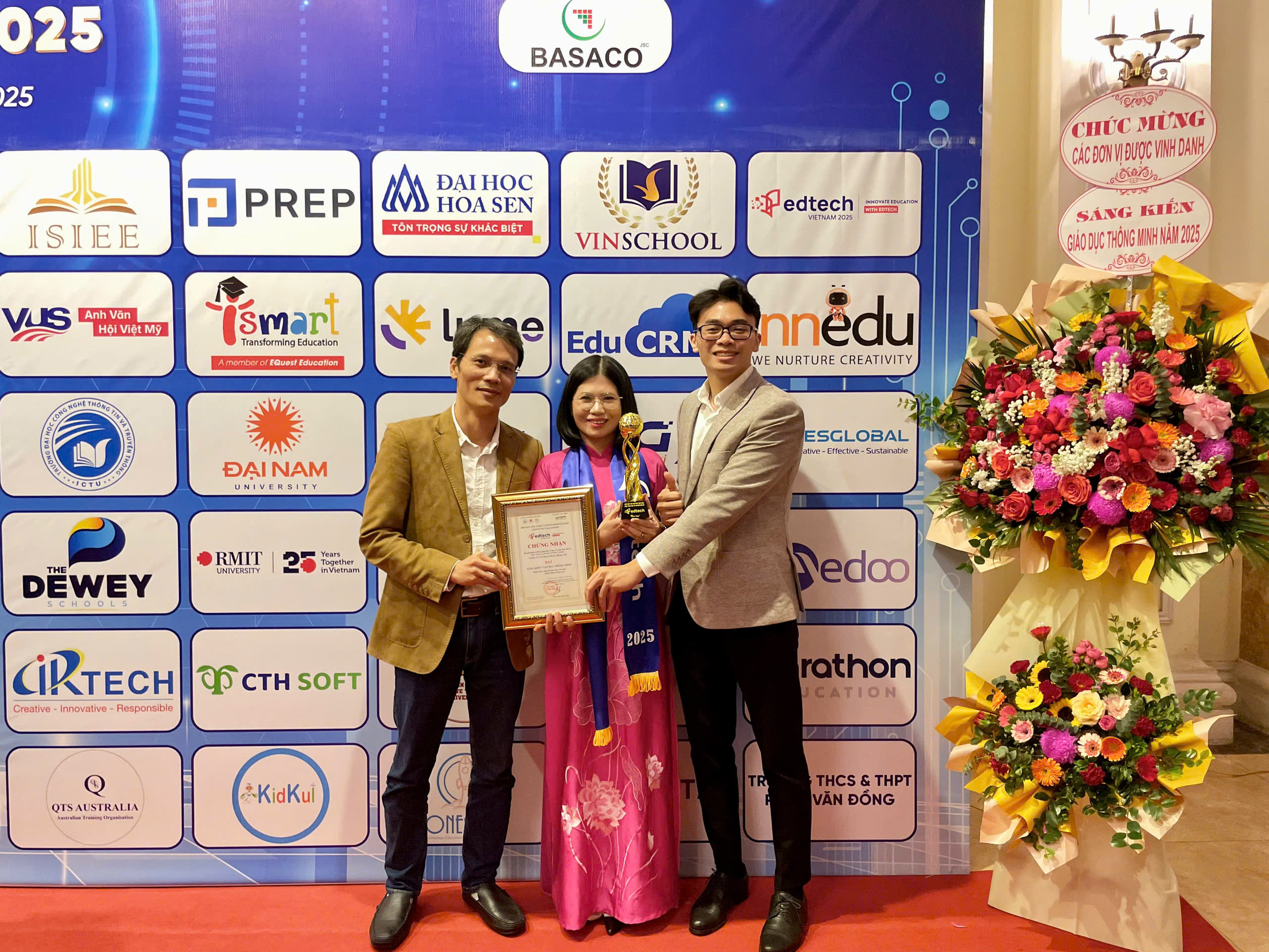 CTH Soft và chứng nhận "Sáng kiến giáo dục thông minh" tại SEI Awards 2025