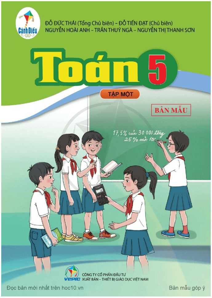 Toán lớp 5 Cánh diều