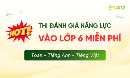 Thi Đ&aacute;nh Gi&aacute; Năng Lực V&agrave;o Lớp 6