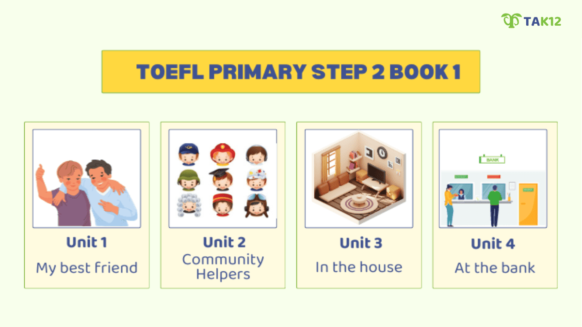 Các chủ đề của Toefl Primary Step 2 Book 1