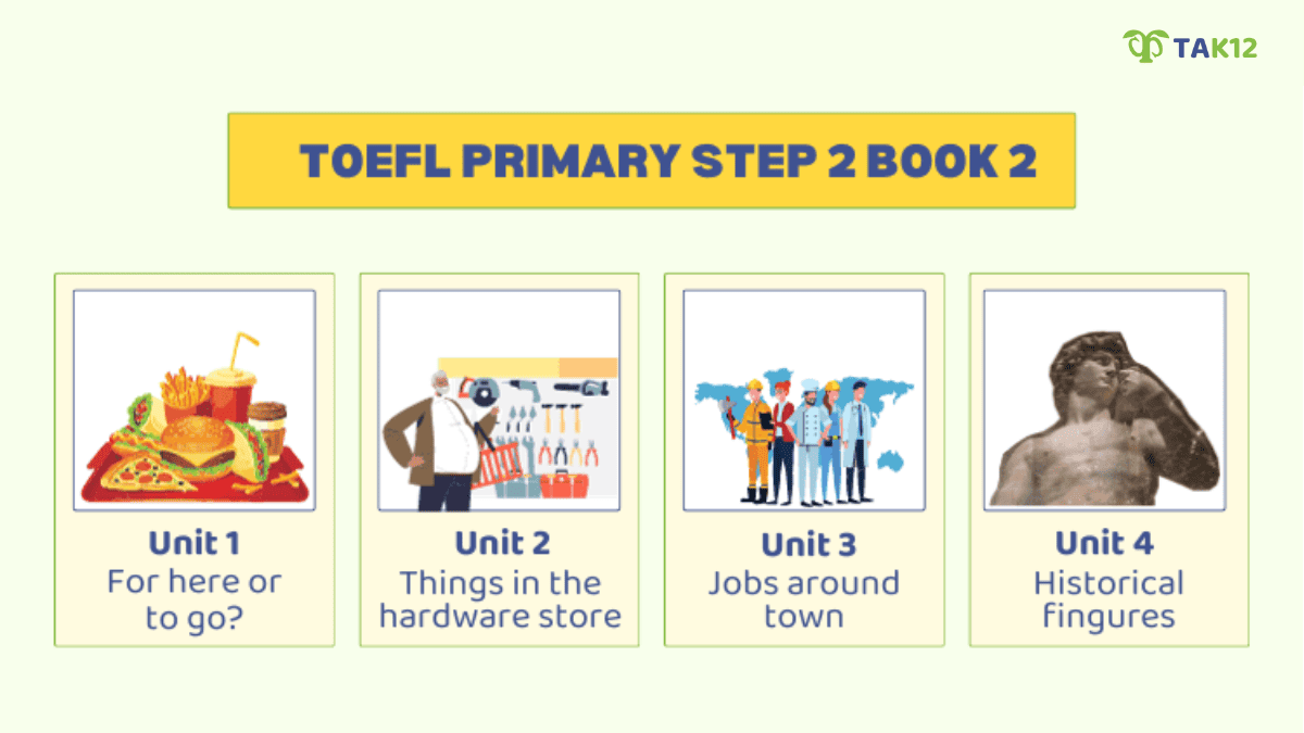 Các chủ đề của Toefl Primary Step 2 Book 2