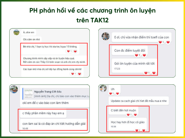 Phản hồi TAK12